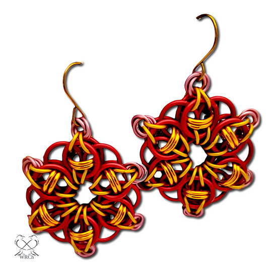 Celtic Star Passion Earrings