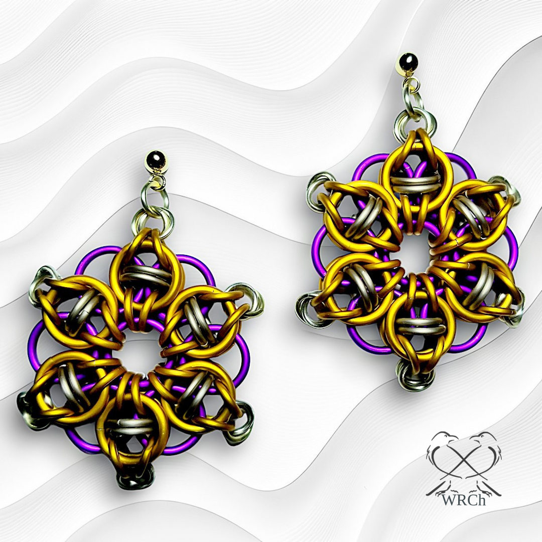 Celtic Star Passion Earrings