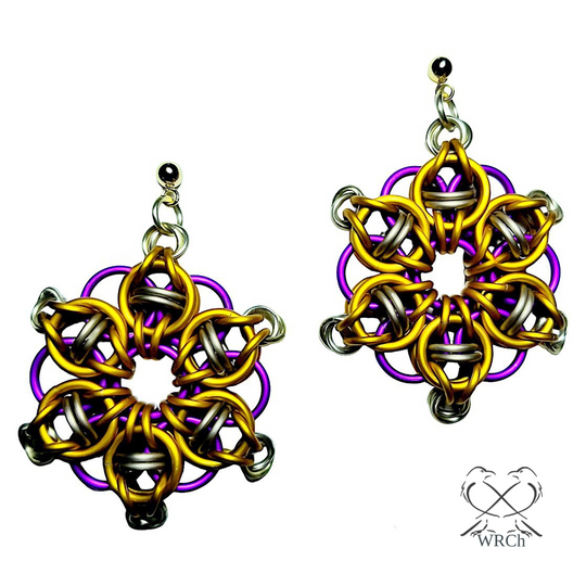 Celtic Star Passion Earrings